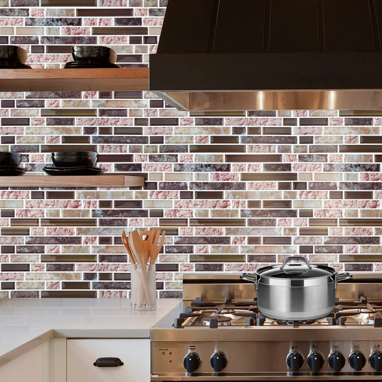 Yips 10'' W x 10'' L Vinyl Peel and Stick Subway Tile Wayfair Canada